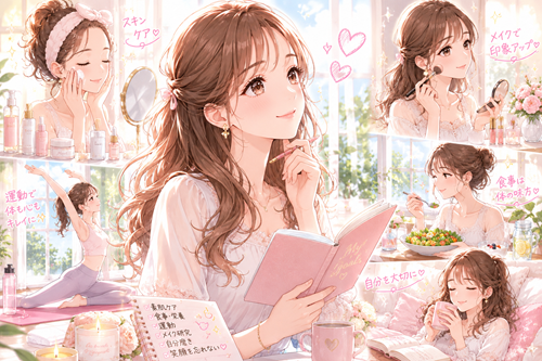 周りの頑張りが、自分をもっと綺麗にしてくれる