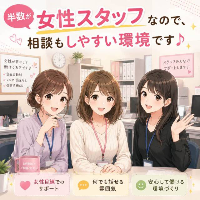【インフォメーション】相談しやすい環境が整ってる？？