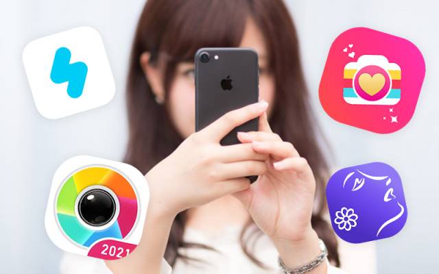 写メ日記の写真の顔を隠す