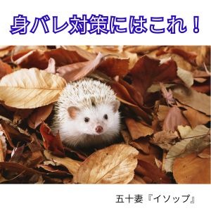 身バレ対策にはこれ！