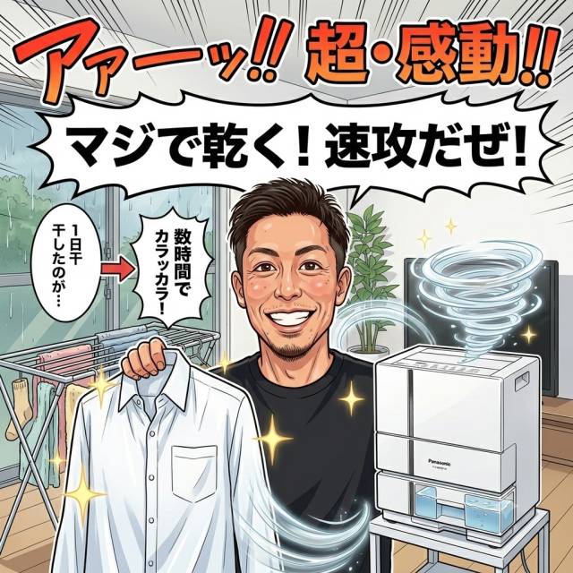 1日乾かない洗濯物が数時間でカラカラに！4万円の除湿機を買ったら、仕事の本質に気づいた話