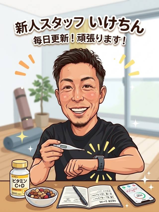 体調管理、大丈夫？少し体調を崩す人が増えてます！【体調第一でいきましょう】 【本文】