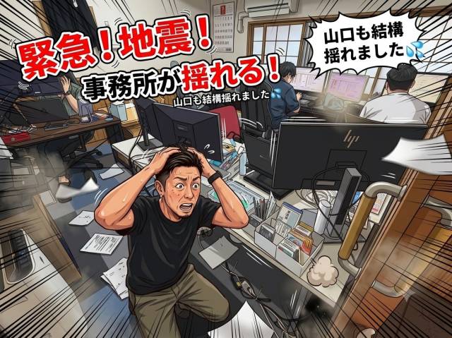 山口も結構揺れたね💦みんな大丈夫？一人で不安な子はいつでも頼ってね！