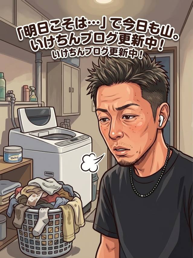 洗濯物の先延ばしは危険！朝の「着ていく服がない事件簿」
