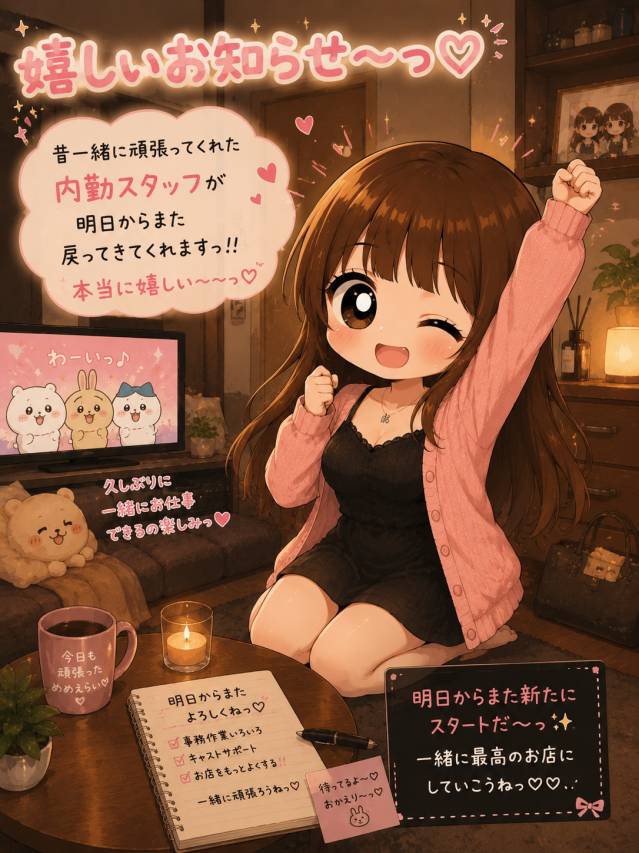 大事件と嬉しいニュース