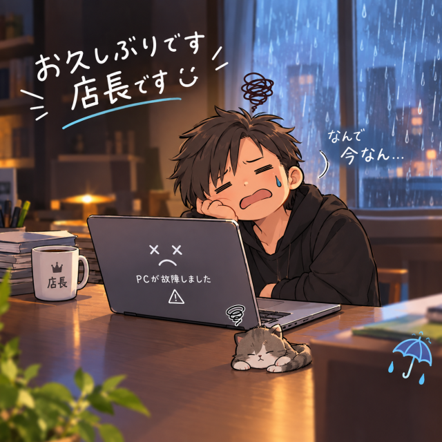店長の災難。