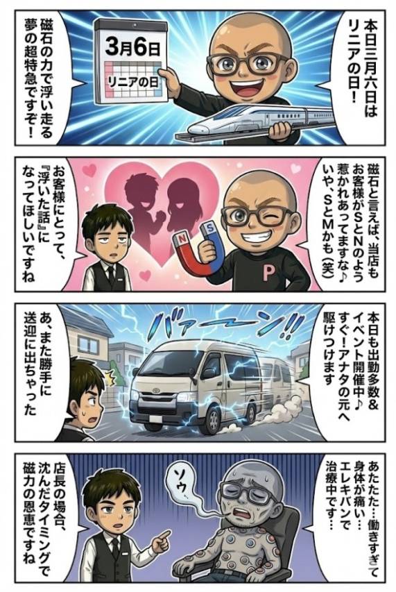 磁石のように、惹かれあるお客様とアナタをお手伝いします
