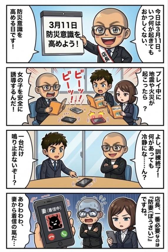 安全第一のお店作りをお約束いたします！