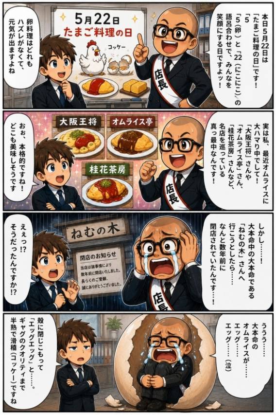 素人＝たまごのアナタも美味しいオムライスに♪