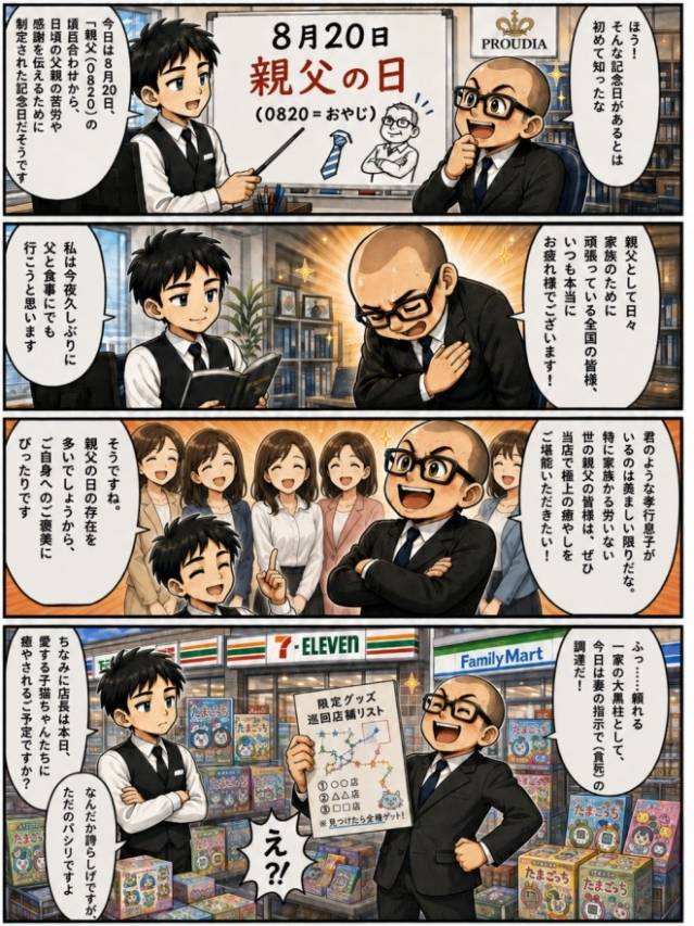 親父の日に活躍するのは・・・そう！アナタ!!