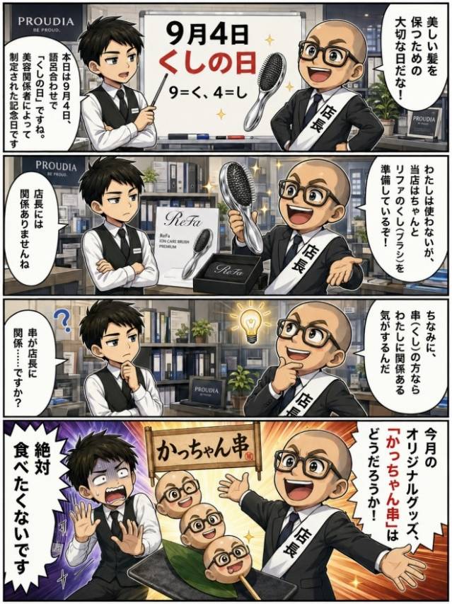 リファのブラシなど、取り揃えています♪